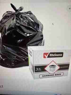 Black Trash Bags