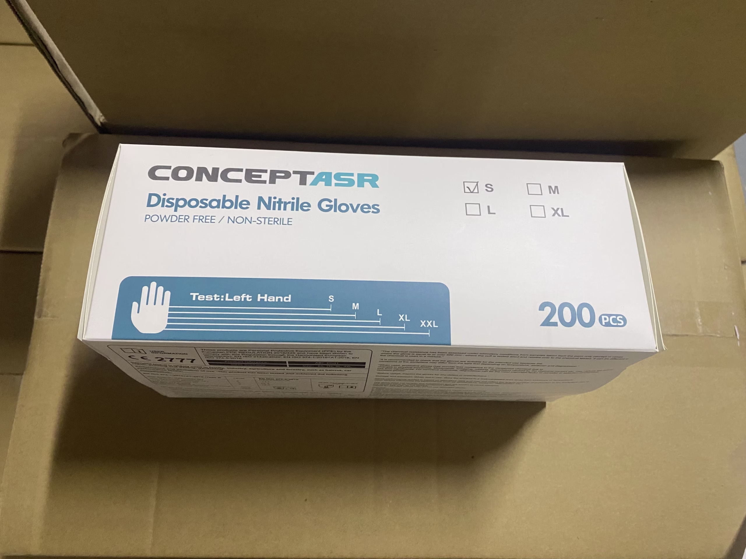 Gants nitrile sans poudre – Qualité médicale | Concept ASR – Image 2