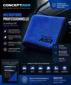 Microfibre professionnelle ConceptASR