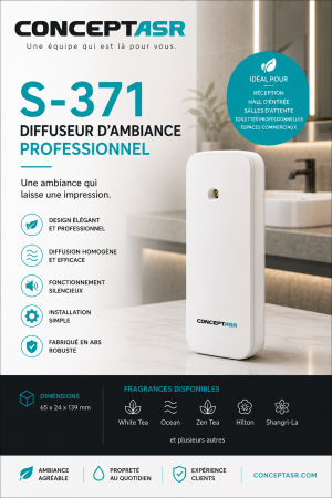 S-371 - Diffuseur d'ambiance profesionnel