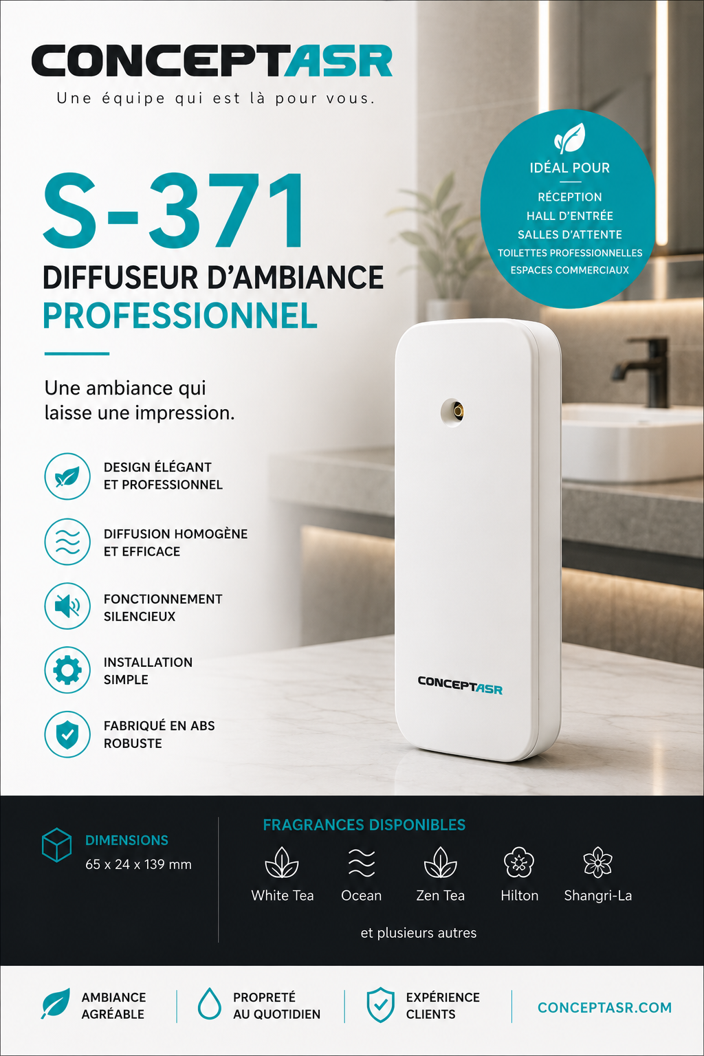 S-371 - Diffuseur d'ambiance profesionnel