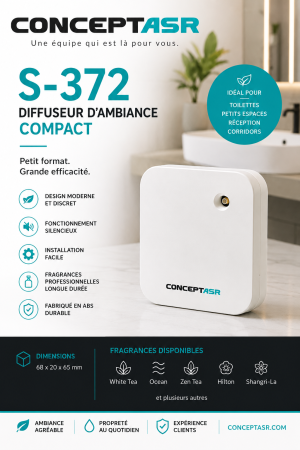S-372 - Diffuseur d'ambiance compact