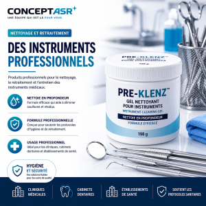 Gel nettoyant pour instruments Pre-Klenz™ 198 g | Nettoyage et retraitement des instruments | Concept ASR