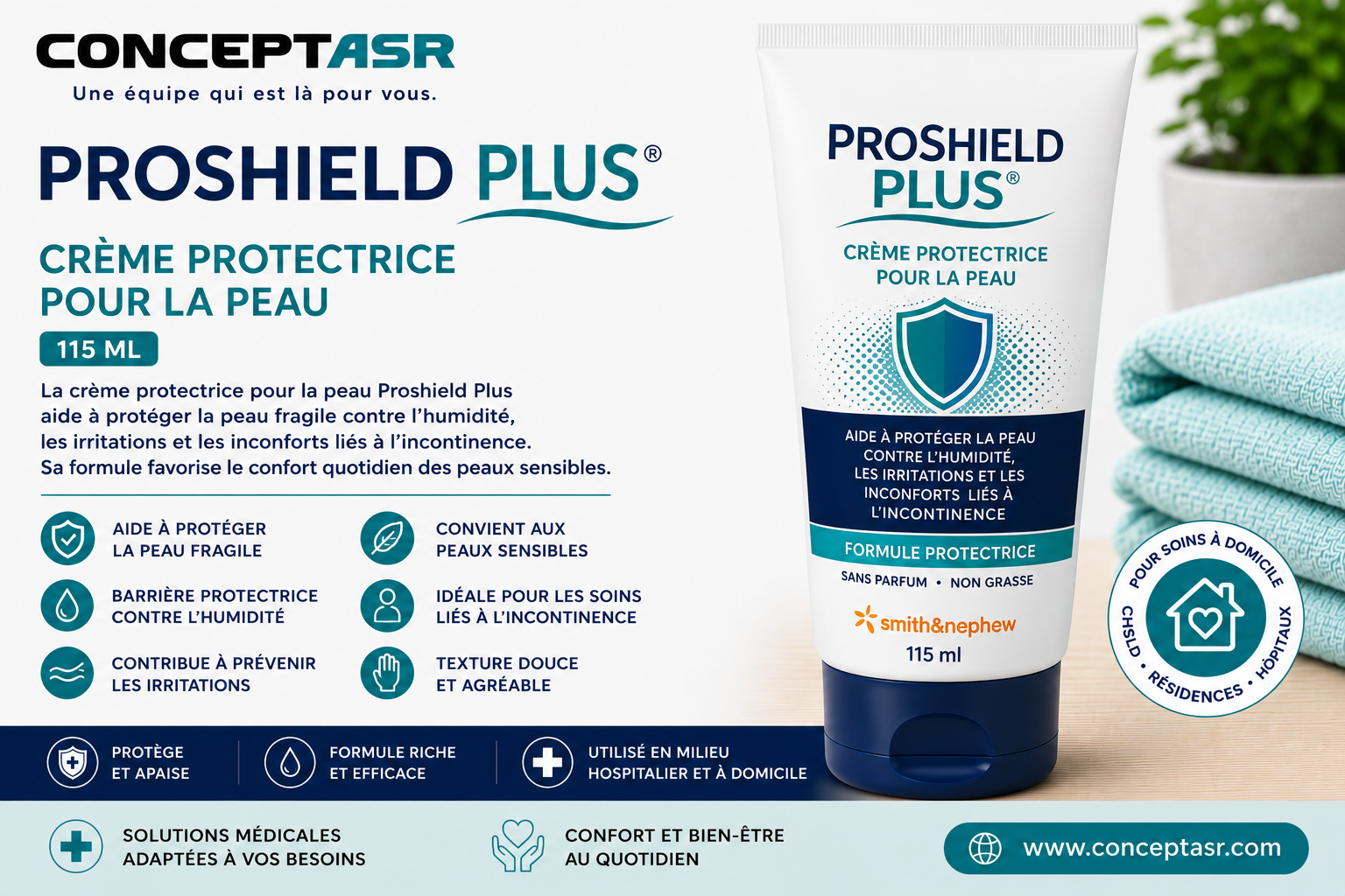 PROSHIELD PLUS CRÈME PROTECTRICE POUR LA PEAU 115 ML