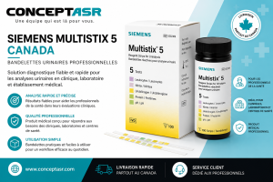 Siemens Multistix 5 Canada | Bandelettes urinaires professionnelles