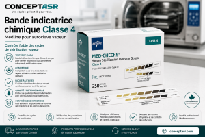 Bande indicatrice chimique Classe 4 Medline pour autoclave