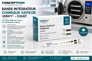 Bande intégrateur chimique vapeur VERIFY®