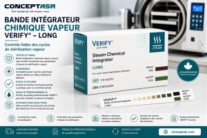 Bande intégrateur chimique vapeur VERIFY® Long