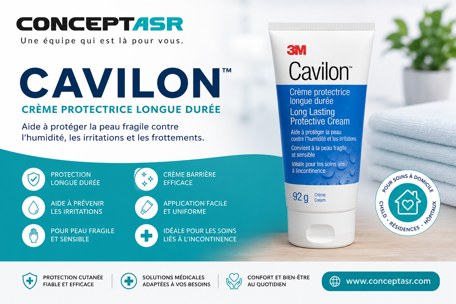 CAVILON™ CRÈME PROTECTRICE LONGUE DURÉE 92 G