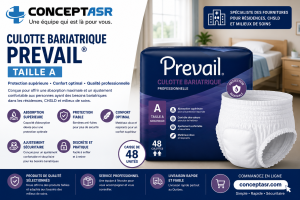 Culotte bariatrique professionnelle Prevail® – Taille A