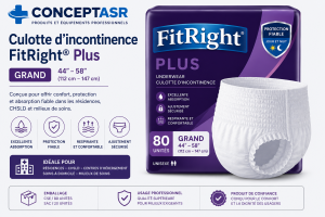 Culotte d’incontinence FitRight® Plus – Grand