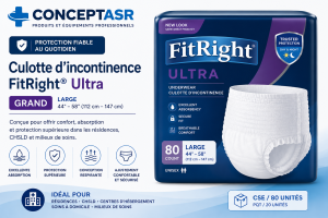 Culotte d’incontinence FitRight® Ultra – Grand