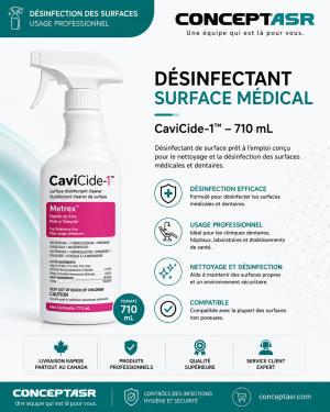 Désinfectant surface médical CaviCide-1™ – 710 mL