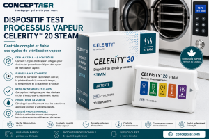 Dispositif test processus vapeur Celerity™ 20 STEAM