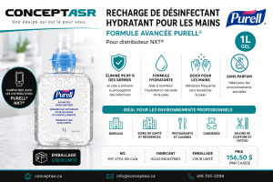 Recharge PURELL® désinfectant hydratant 1L pour distributeur NXT®
