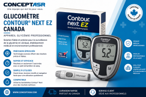 Glucomètre Contour Next EZ Canada | Produits médicaux professionnels
