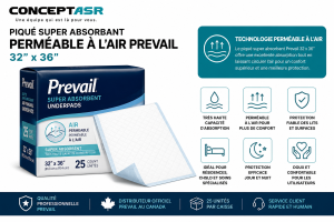 Piqué super absorbant perméable à l’air Prevail 32 x 36