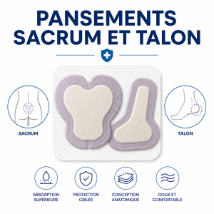Pansements sacrum et talon