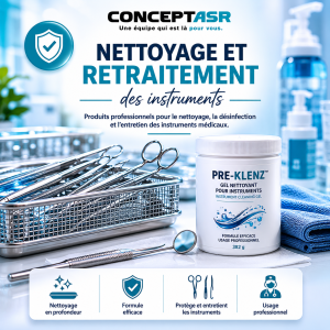 Nettoyage et retraitement des instruments