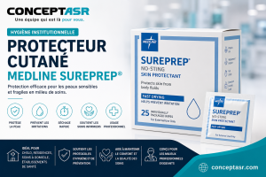 Protecteur cutané Medline SurePrep® | Hygiène institutionnelle | Concept ASR