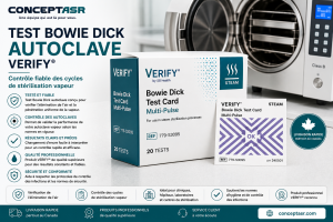 Test Bowie Dick autoclave VERIFY®