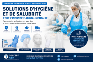 Campagne Agroalimentaire Canada 2026 | Solutions professionnelles | Concept ASR