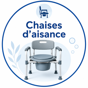 Chaise d'aisance pour aînés et mobilité réduite | Club Sérénité