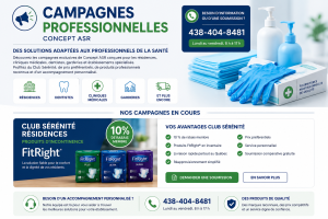 Produits d'incontinence FitRight | Club Sérénité Résidences | Concept ASR