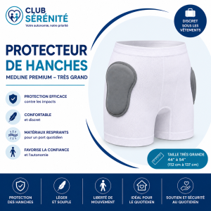 Protecteur de hanches Medline Premium – Très grand