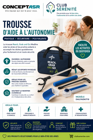 Trousse d'aide à l'autonomie Medline | Maintien à domicile