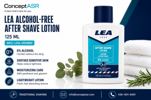 LEA Alcohol-Free After Shave Lotion 125 ml for sensitive skin, available from ConceptASR.