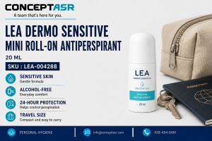 LEA Dermo Sensitive mini roll-on antiperspirant 20 ml for sensitive skin