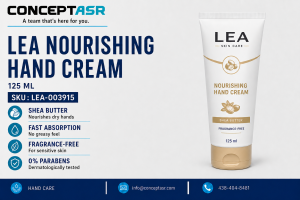 LEA nourishing hand cream 125 ml with shea butter for dry and sensitive hands