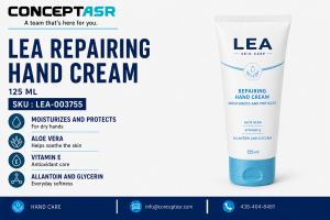 LEA repairing hand cream 125 ml with aloe vera, vitamin E, allantoin and glycerin